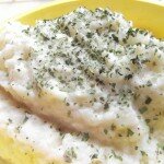 Garlic Mashed Cauliflower-Mock Mashed Potatoes