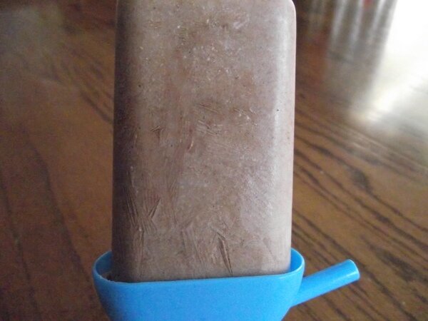 chocolate yogurt popsicles