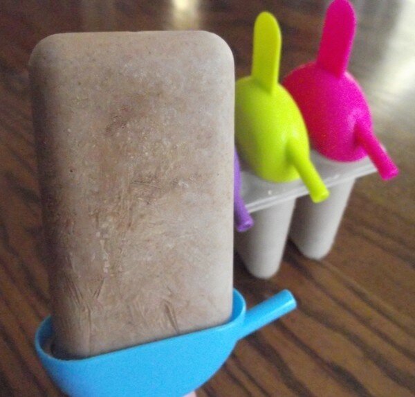 chocolate yogurt pops